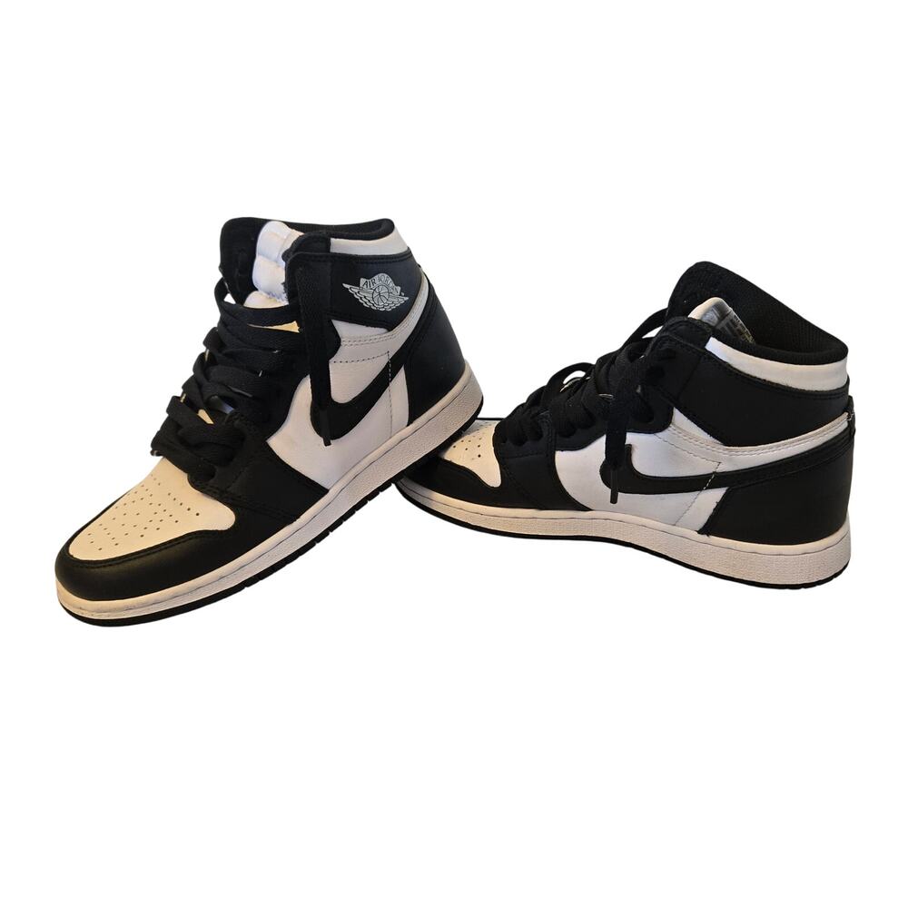 Nike Air Jordan 1 Retro High OG Black White y Youth Size 5.5